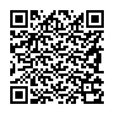 QR Code pour le numéro de téléphone +56981370130