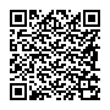 QR Code สำหรับหมายเลขโทรศัพท์ +56981370136