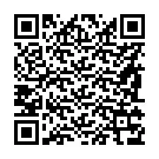 Código QR para número de teléfono +56981376475