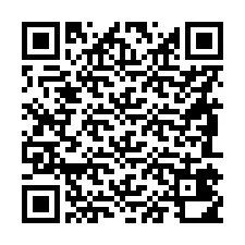 Kod QR dla numeru telefonu +56981410818