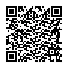 Código QR para número de telefone +56981569682