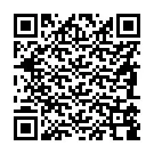 QR Code pour le numéro de téléphone +56981588008