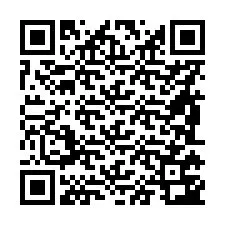 Código QR para número de telefone +56981743173