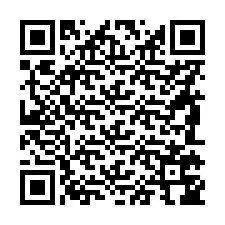 Código QR para número de teléfono +56981746910