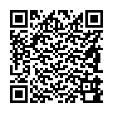 QR kód a telefonszámhoz +56981980033