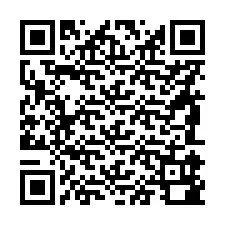 QR Code สำหรับหมายเลขโทรศัพท์ +56981980040