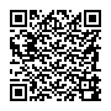 QR-code voor telefoonnummer +56981980044