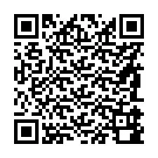 Codice QR per il numero di telefono +56981980045