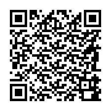 QR kód a telefonszámhoz +56981980054