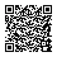 QR-code voor telefoonnummer +56981980055