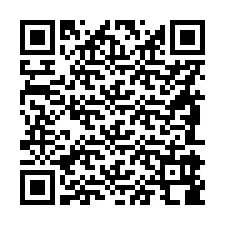 Codice QR per il numero di telefono +56981988848