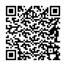 QR Code pour le numéro de téléphone +56982194417