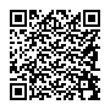 QR kód a telefonszámhoz +56982494539