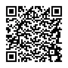 QR Code pour le numéro de téléphone +56982494540