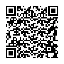 Código QR para número de teléfono +56982494551