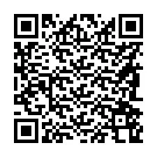 QR-koodi puhelinnumerolle +56982568759