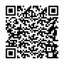 QR Code pour le numéro de téléphone +56982940435