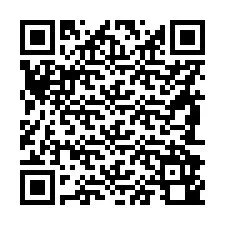 QR kód a telefonszámhoz +56982940680