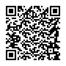 QR-koodi puhelinnumerolle +56984385501