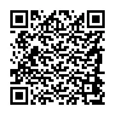 QR Code สำหรับหมายเลขโทรศัพท์ +56984477084