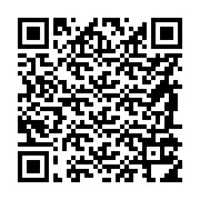 QR Code สำหรับหมายเลขโทรศัพท์ +56985114851