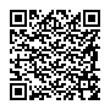 QR Code pour le numéro de téléphone +56985154542