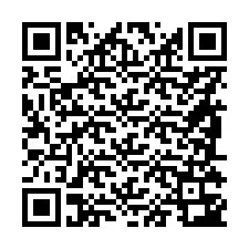 QR kód a telefonszámhoz +56985343279