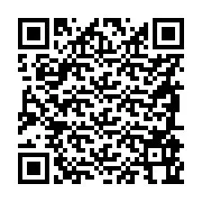 QR-koodi puhelinnumerolle +56985964718