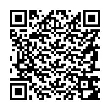 Código QR para número de teléfono +56987682480