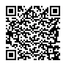 QR-код для номера телефона +56987747426