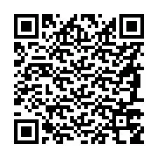 Código QR para número de telefone +56987758908