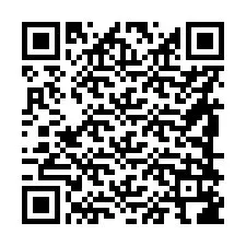 Código QR para número de teléfono +56988186231