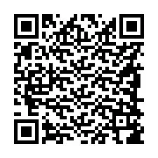 Codice QR per il numero di telefono +56988186238