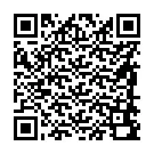 QR-code voor telefoonnummer +56988690043