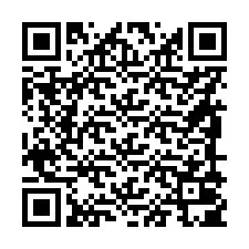 Código QR para número de teléfono +56989005149