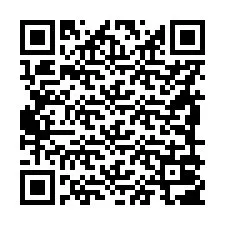 QR Code pour le numéro de téléphone +56989007834