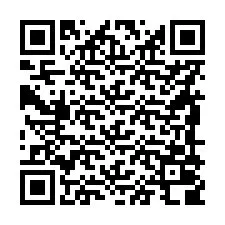 Codice QR per il numero di telefono +56989008354