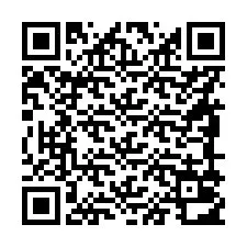 Código QR para número de telefone +56989012408