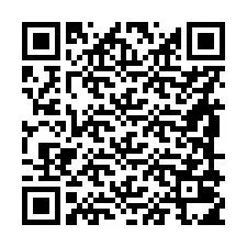 Código QR para número de telefone +56989015175