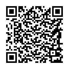 QR Code pour le numéro de téléphone +56989023051