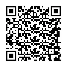 Código QR para número de telefone +56989026969