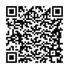 Código QR para número de teléfono +56989028076