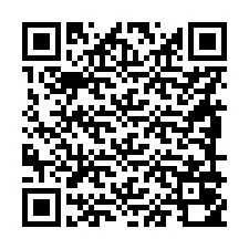 Código QR para número de teléfono +56989050928