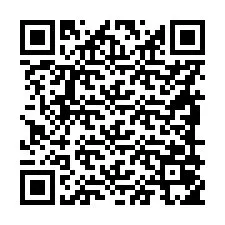 Codice QR per il numero di telefono +56989055398