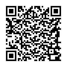 QR kód a telefonszámhoz +56989200080