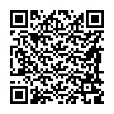 QR Code pour le numéro de téléphone +56989209757