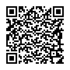 Código QR para número de telefone +56989214022