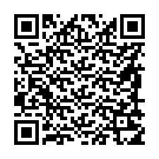 QR kód a telefonszámhoz +56989215183