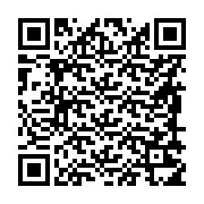 Código QR para número de telefone +56989215186