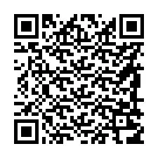 QR-kood telefoninumbri jaoks +56989216311